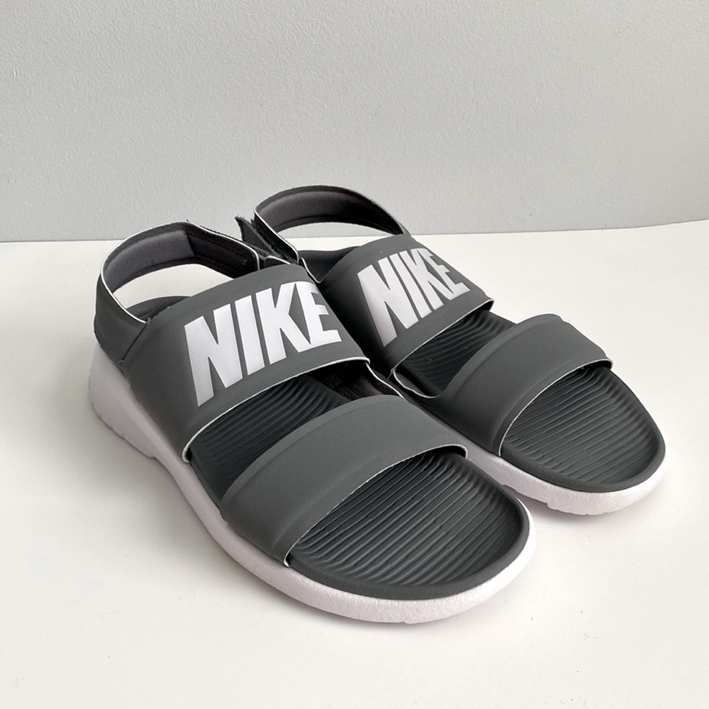 Nike Tanjun Gray Sport Sandal Size 7